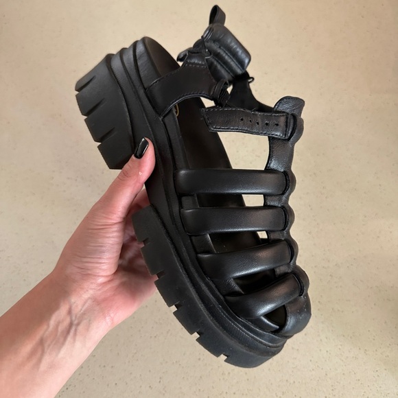 Ash Women's Shark Strappy Platform Sandals size 37 - Picture 2 of 14